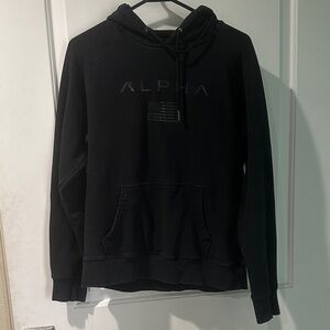Alphalete Black Hoodie for Men